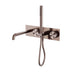 Nero Opal Progressive Shower System With Spout 250mm Brushed Bronze