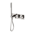 Nero Opal Progressive Shower System Brushed Nickel