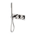 Nero Opal Progressive Shower System Brushed Nickel