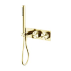 Nero Opal Progressive Shower System Brushed Gold