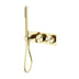 Nero Opal Progressive Shower System Brushed Gold