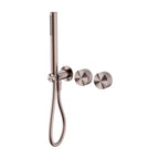 Nero Opal Progressive Shower System Separate Plate Brushed Bronze