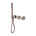 Nero Opal Progressive Shower System Separate Plate Brushed Bronze