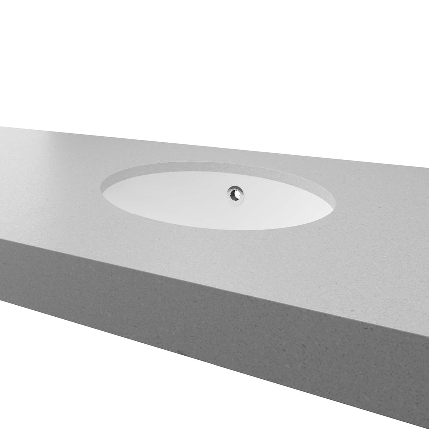 Amara Undermount Basin 450mm Gloss White Bathroom Basin Timberline