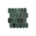 Marble Mosaic Feather 96x48mm Honed Indian Green Sample