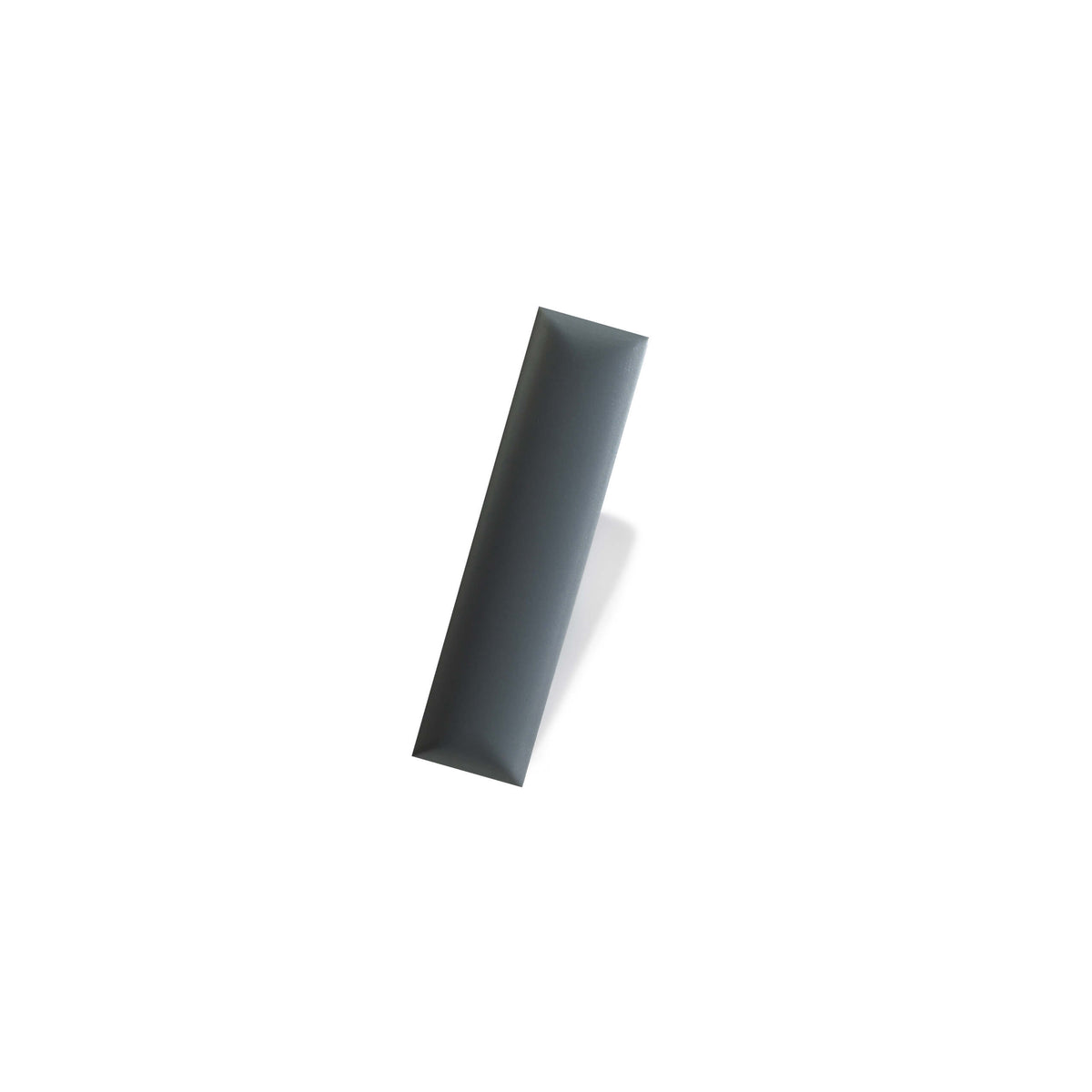 Pequeno 50x200mm satin iron grey ceramic subway tile by Tilemall with subtle matte finish