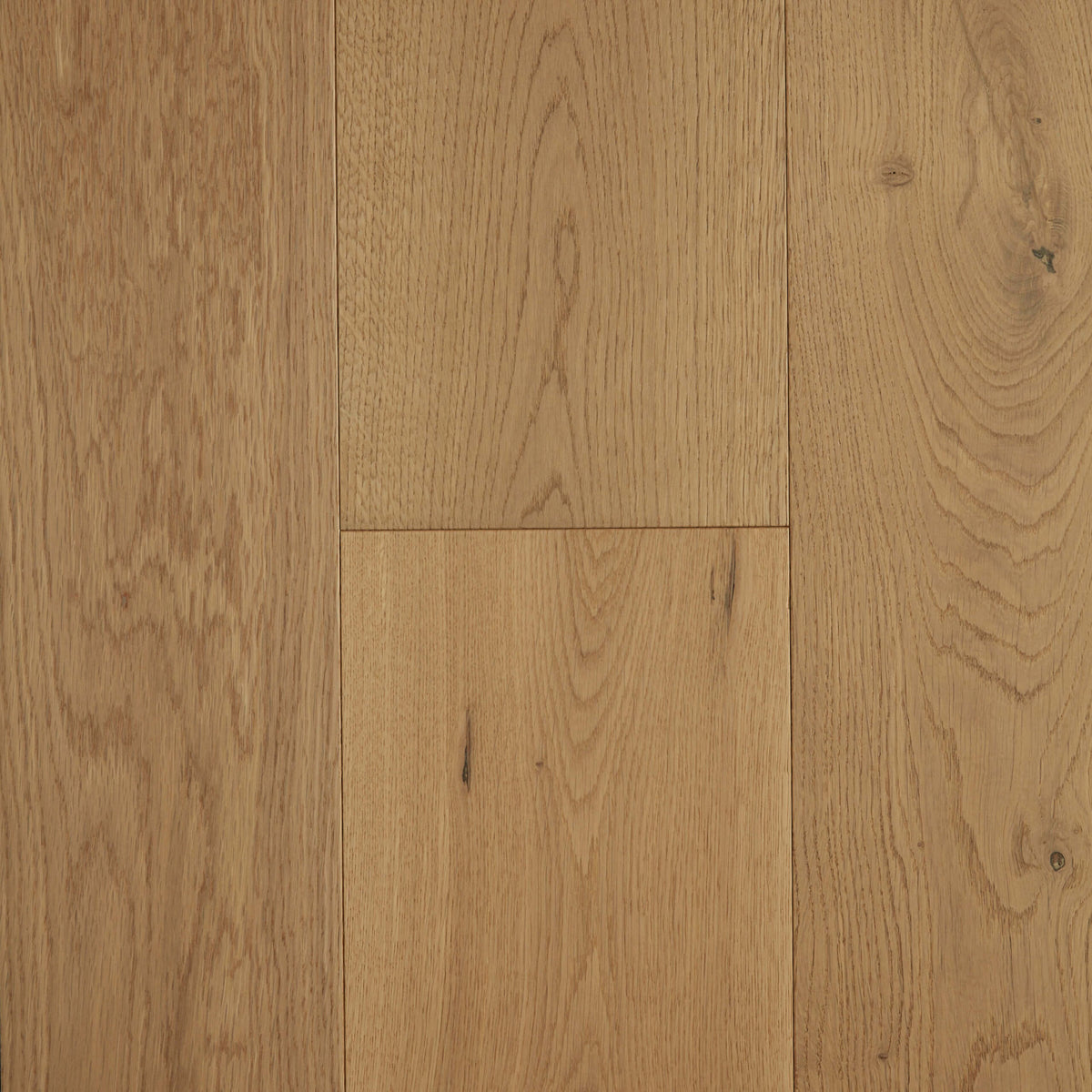 Champagne European Oak engineered flooring 2200x220mm with matte finish and natural grain by Tilemall