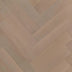 Pronto ABC Grade European Oak Herringbone Engineered Flooring 600x120x14/3mm Washed Pebble