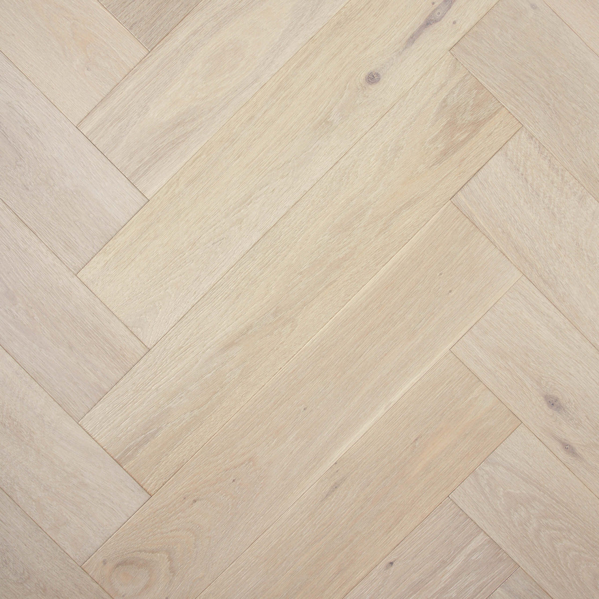 Preference Floors de Marque European Oak Chateau Grey 600x120mm engineered flooring in herringbone pattern with matte finish by Tilemall