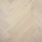 De Marque European Oak Herringbone Engineered Flooring 600x120x15/4mm Chateau Grey