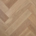 De Marque European Oak Herringbone Engineered Flooring 600x120x15/4mm Pure Natural