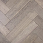 De Marque European Oak Herringbone Engineered Flooring 600x120x15/4mm Storm