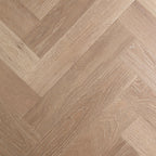 De Marque European Oak Herringbone Engineered Flooring 600x120x21/6mm Riesling