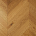 De Marque European Oak Chevron Engineered Flooring 600x120x15/4mm Cognac
