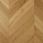 De Marque European Oak Chevron Engineered Flooring 600x120x15/4mm Latte