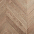 De Marque European Oak Chevron Engineered Flooring 600x120x15/4mm Riesling