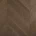 De Marque European Oak Chevron Engineered Flooring 600x90x21/6mm Dark Brown
