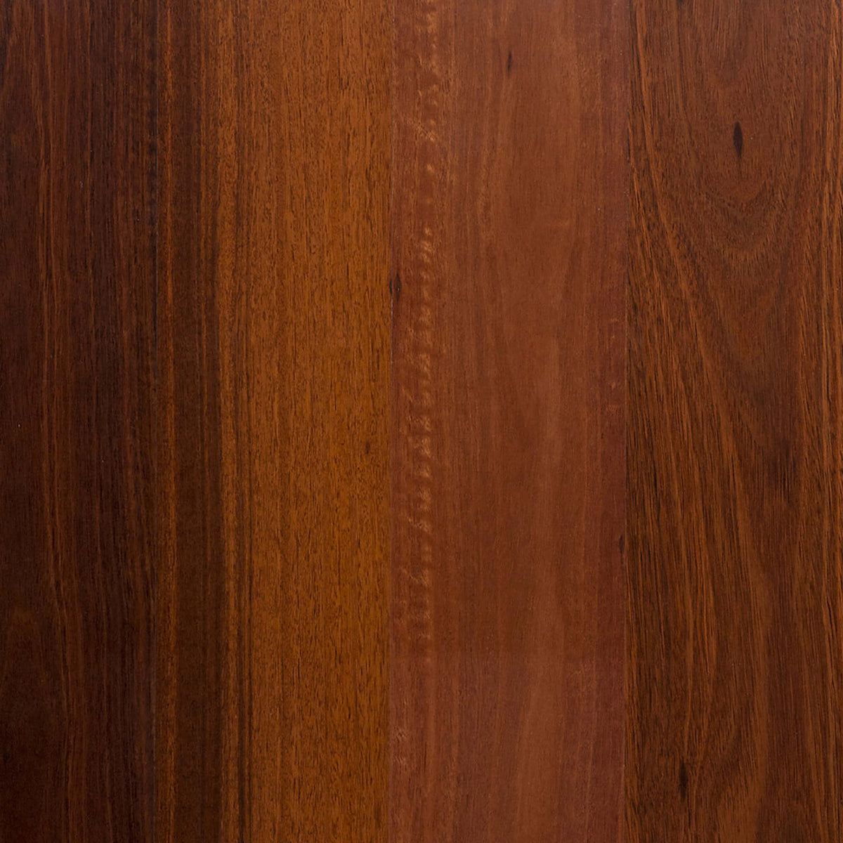 Jarrah laminate flooring 1215x125mm by Tilemall with gloss finish and timber grain detail