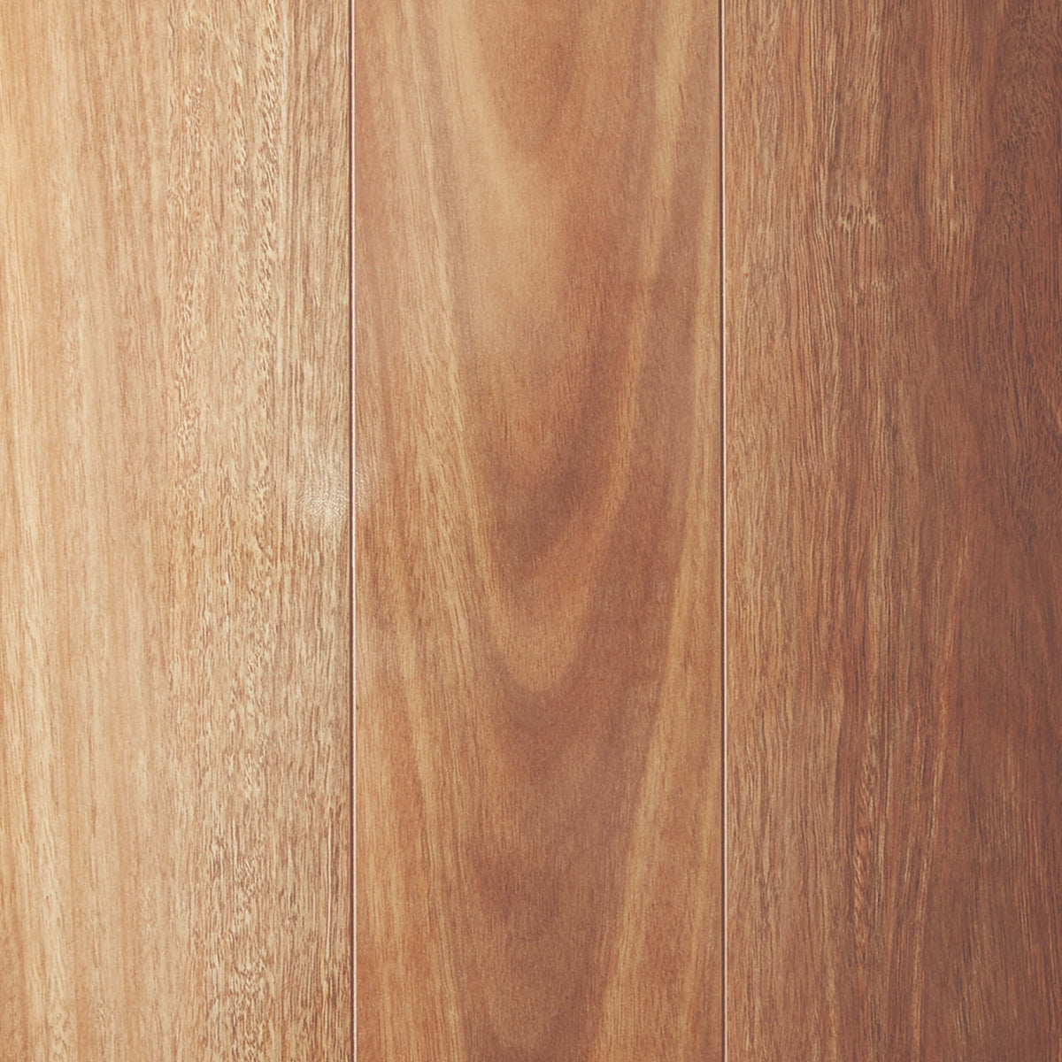 Mountain Spotted Gum laminate flooring 1215x125mm planks with gloss finish by Tilemall showing timber grain detail