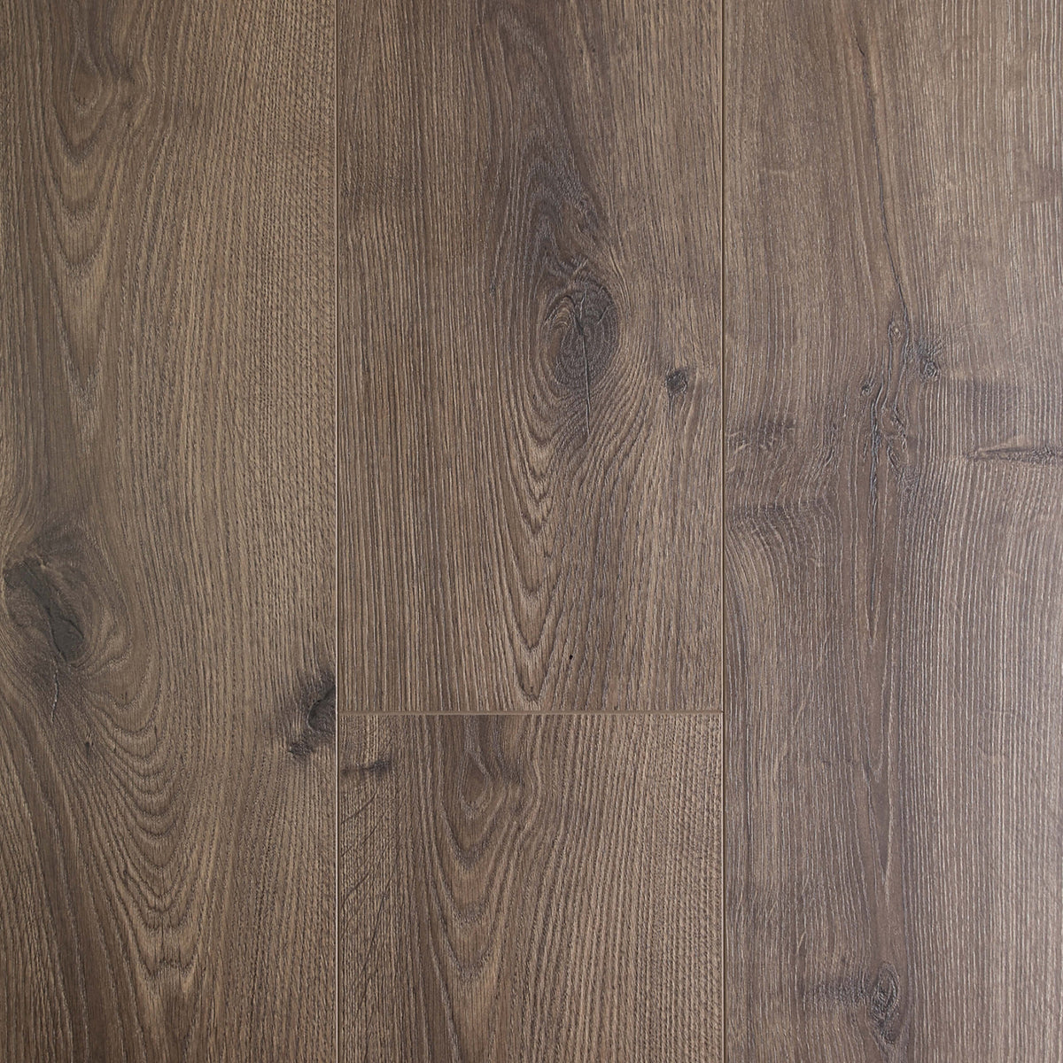 Tawny laminate flooring 2200x193mm by Tilemall with matte finish and embossed wood grain