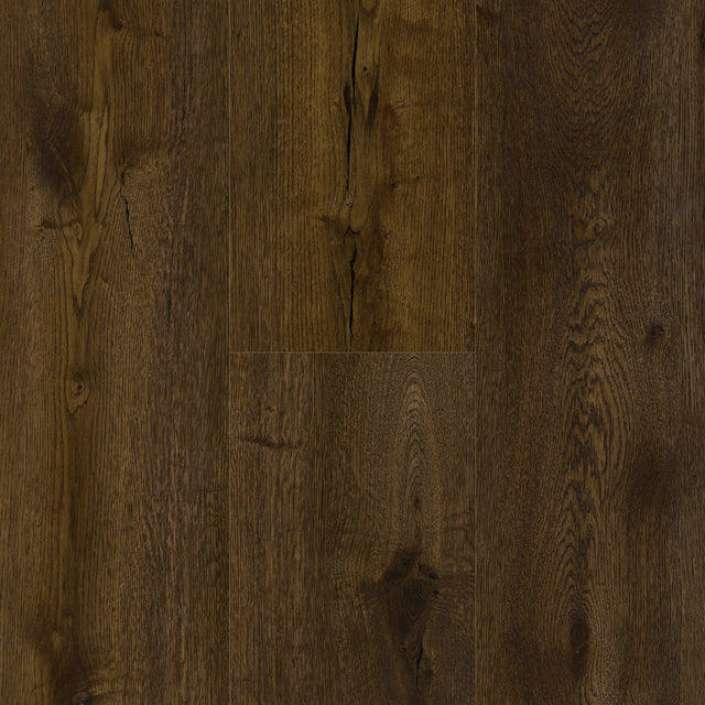 Easi Plank SPC Hybrid Flooring 1520x228x6.5/0.5mm Deep Brown Hybrid Flooring Preference Floors Default Title