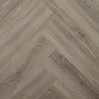 Easi Plank SPC Herringbone Hybrid Flooring 625x125x8mm Grey Stone