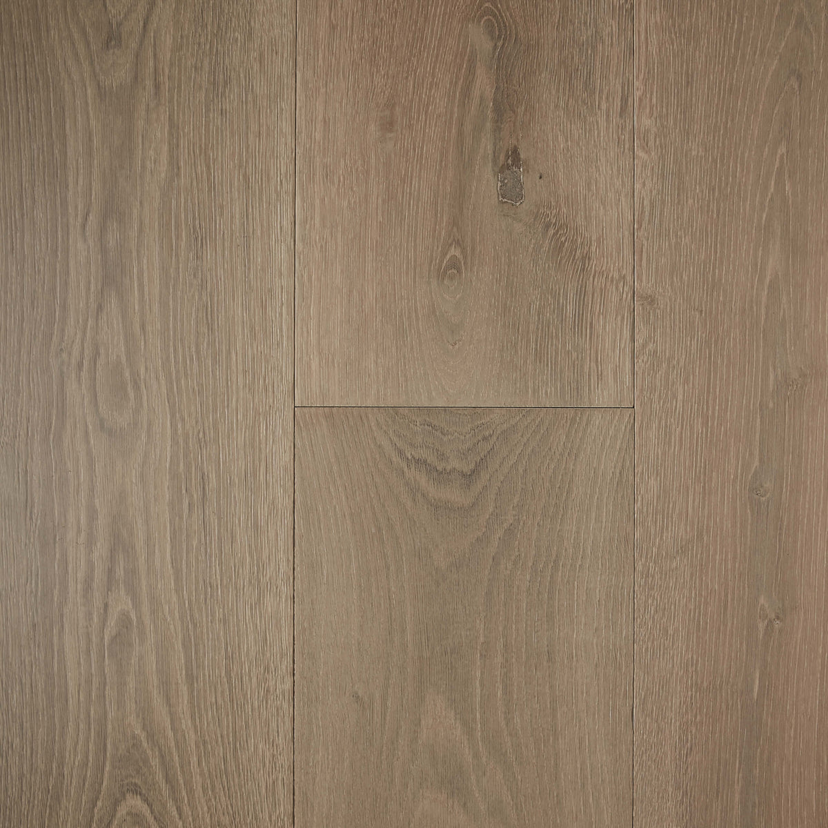 Grey Mist European Oak engineered flooring 2200x220mm with matte finish showing timber grain by Tilemall