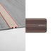Alloy Trims T Moulding 3400mm for 6.5mm-8mm Walnut