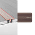 Alloy Trims T Moulding 3400mm for 12mm-15mm Walnut