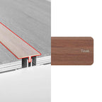 Alloy Trims T Moulding 3400mm for 21mm Teak