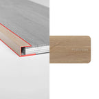 Alloy Trims U Channel 3400mm for 8mm Porcelain