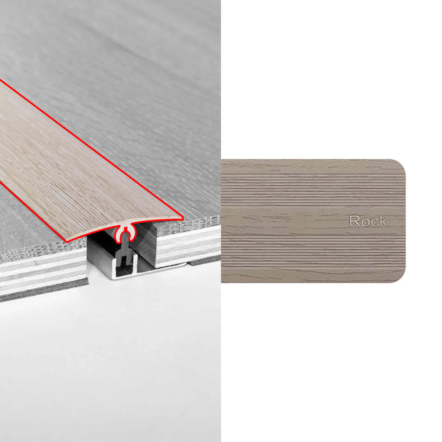 Alloy Trims Universal 3400mm for 21mm Rock Flooring Trims Preference Floors Default Title
