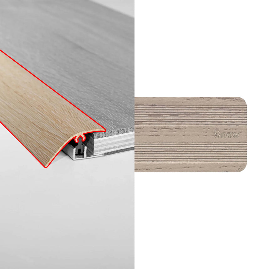 Alloy Trims Reducer 3400mm Snow Flooring Trims Preference Floors Default Title