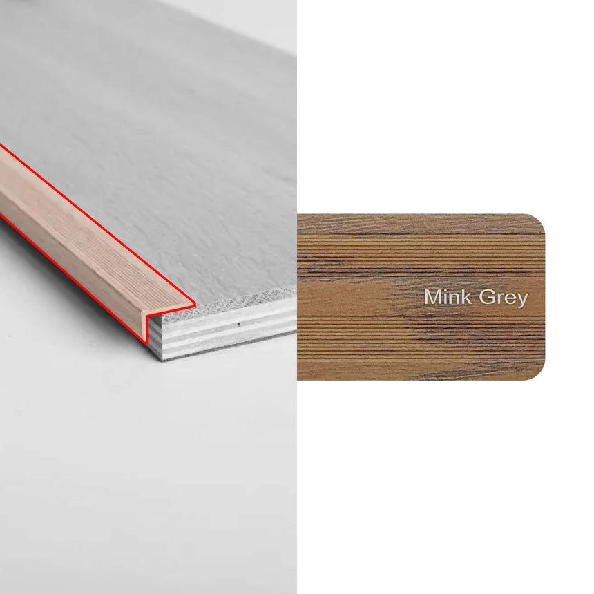 Alloy Trims L Multi Angle 2700mm Mink Grey Flooring Trims Preference Floors Default Title