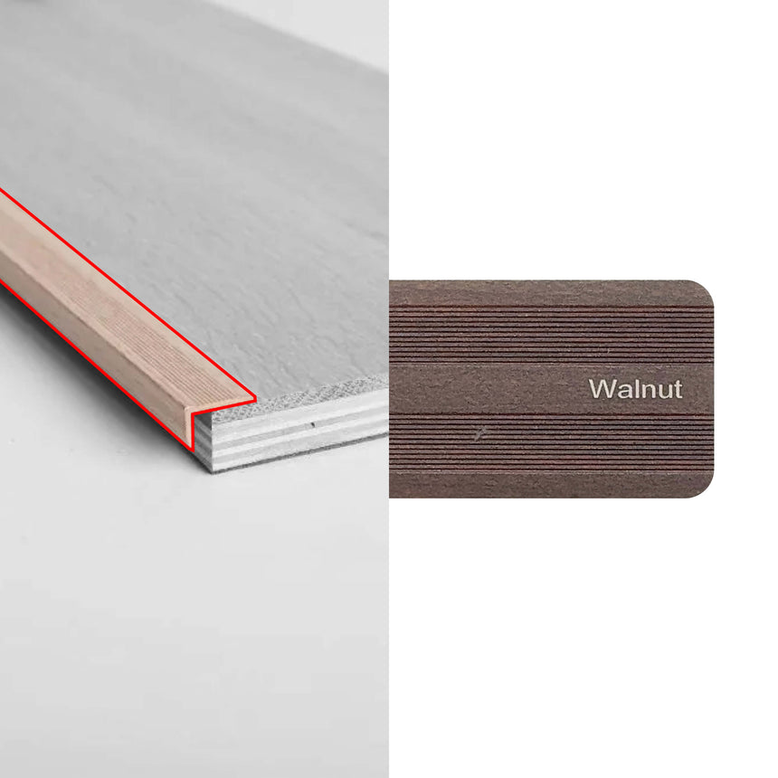 Alloy Trims L Multi Angle 2700mm Walnut Flooring Trims Preference Floors Default Title