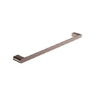 Nero Bianca Single Towel Rail 600mm Brushed Bronze