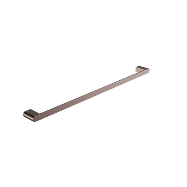 Nero Bianca Single Towel Rail 800mm Brushed Bronze Bathroom Accessories Nero Default Title