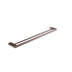 Nero Bianca Double Towel Rail 800mm Brushed Bronze