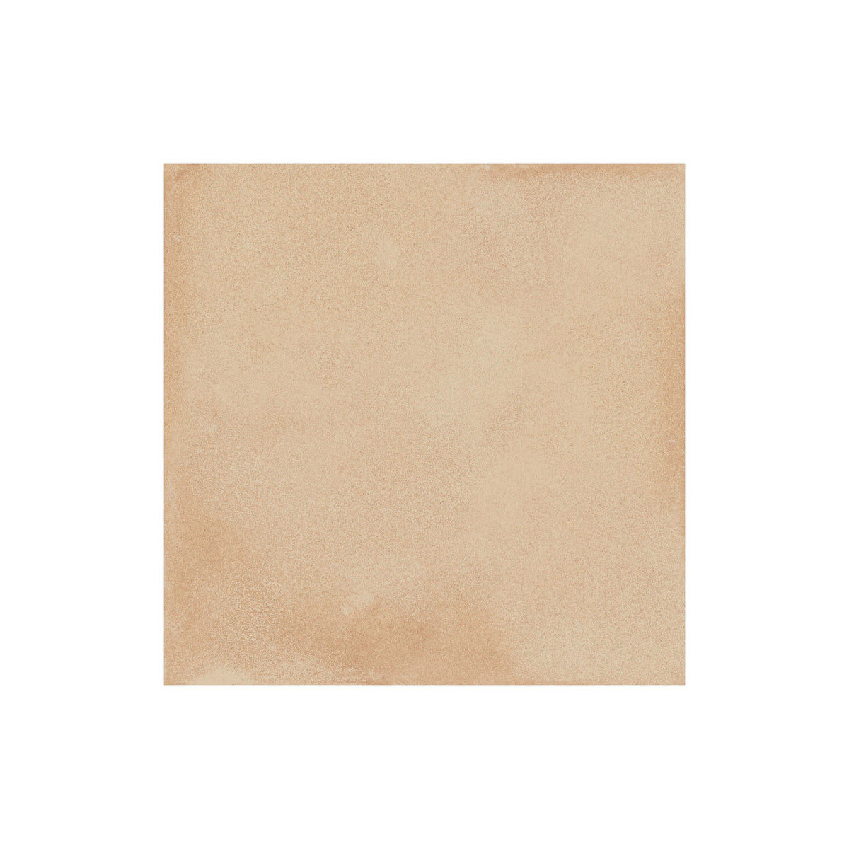 Amuri 200x200mm matt biscotto beige ceramic tile by Tilemall with subtle sand texture