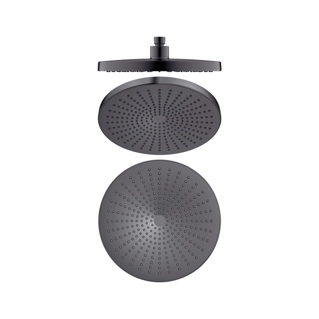 Nero Opal 250mm Shower Head Gun Metal Shower Nero Default Title