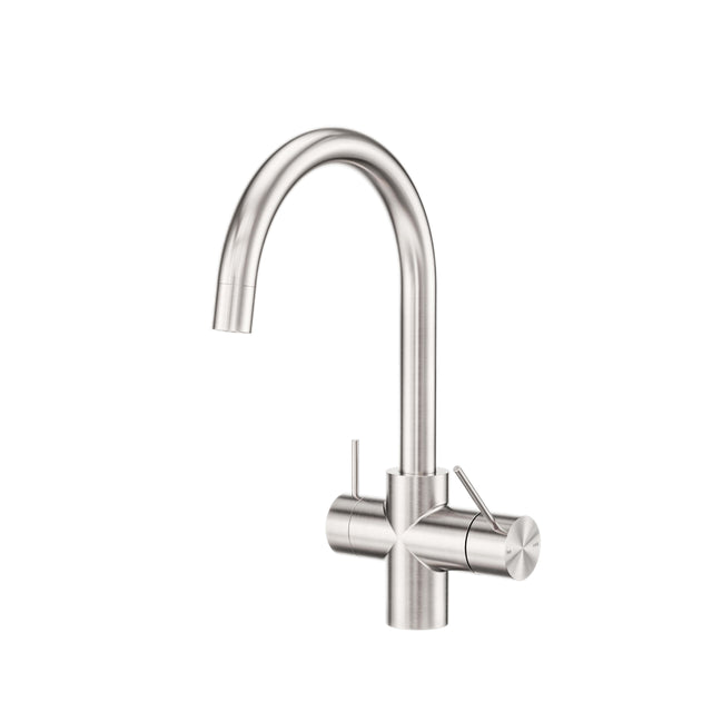 Nero Mecca 3 Way Filtered Mixer Tap Brushed Nickel Tapware Nero Default Title