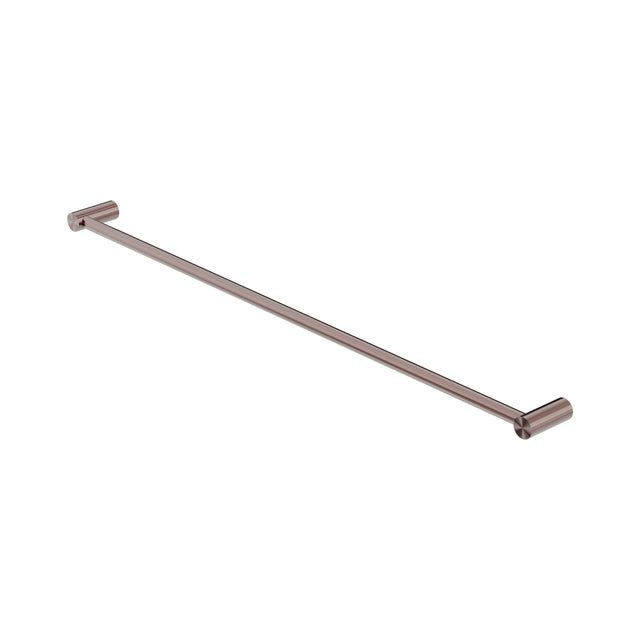 Nero New Mecca Single Towel Rail 800mm Brushed Bronze Bathroom Accessories Nero Default Title