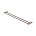 Nero New Mecca Double Towel Rail 800mm Brushed Bronze