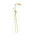 Nero Bianca Twin Shower Brushed Gold