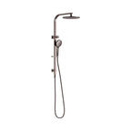 Nero Bianca Twin Shower Brushed Bronze