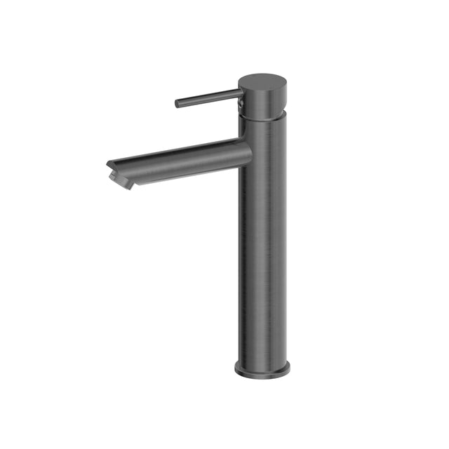 Nero Dolce Tall Basin Mixer Gun Metal Tapware Nero