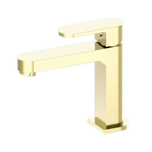 Nero Ecco Basin Mixer Brushed Gold Tapware Nero Default Title