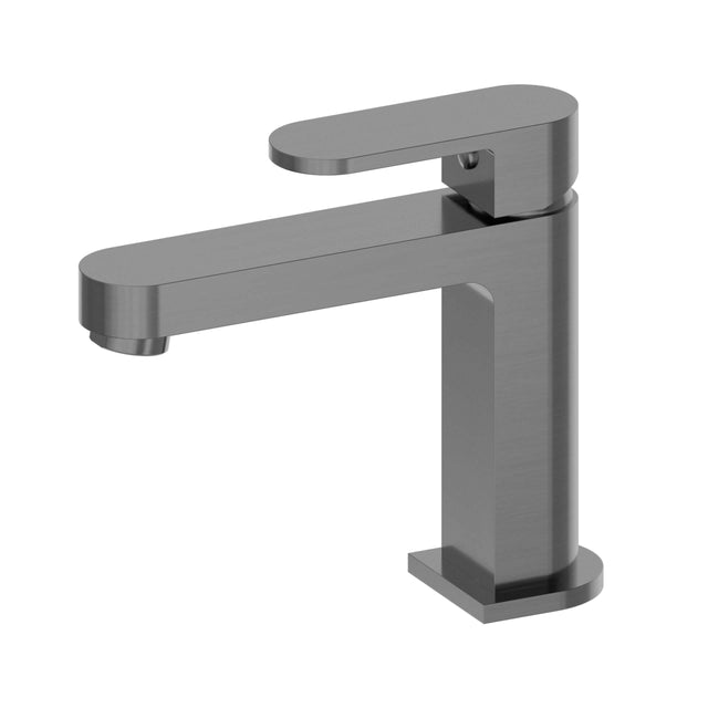 Nero Ecco Basin Mixer Gun Metal Tapware Nero Default Title