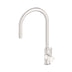 Nero York Pull Out Sink Mixer With Vegie Spray Function With Metal Lever Brushed Nickel