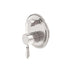 Nero York Shower Mixer With Divertor With Metal Lever Brushed Nickel